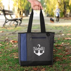 Mod Zippered Tote