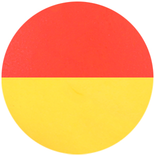Orange to Yellow