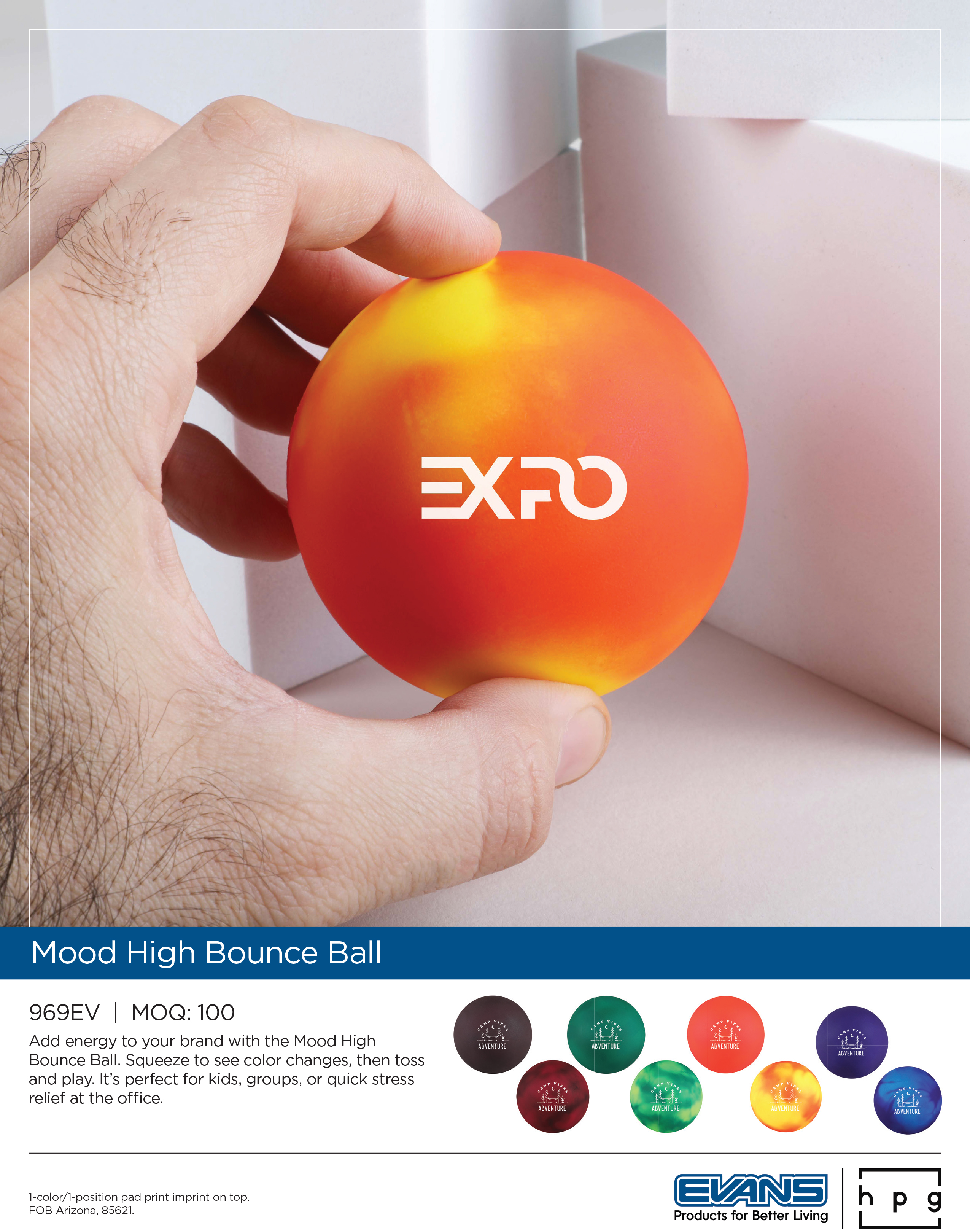 969EV Mood High Bounce Ball